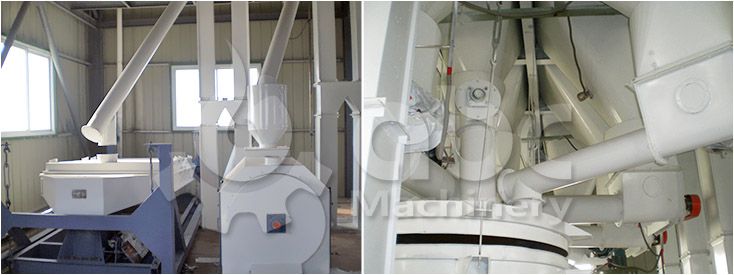 livestock feed pellets making equipment for large scale company